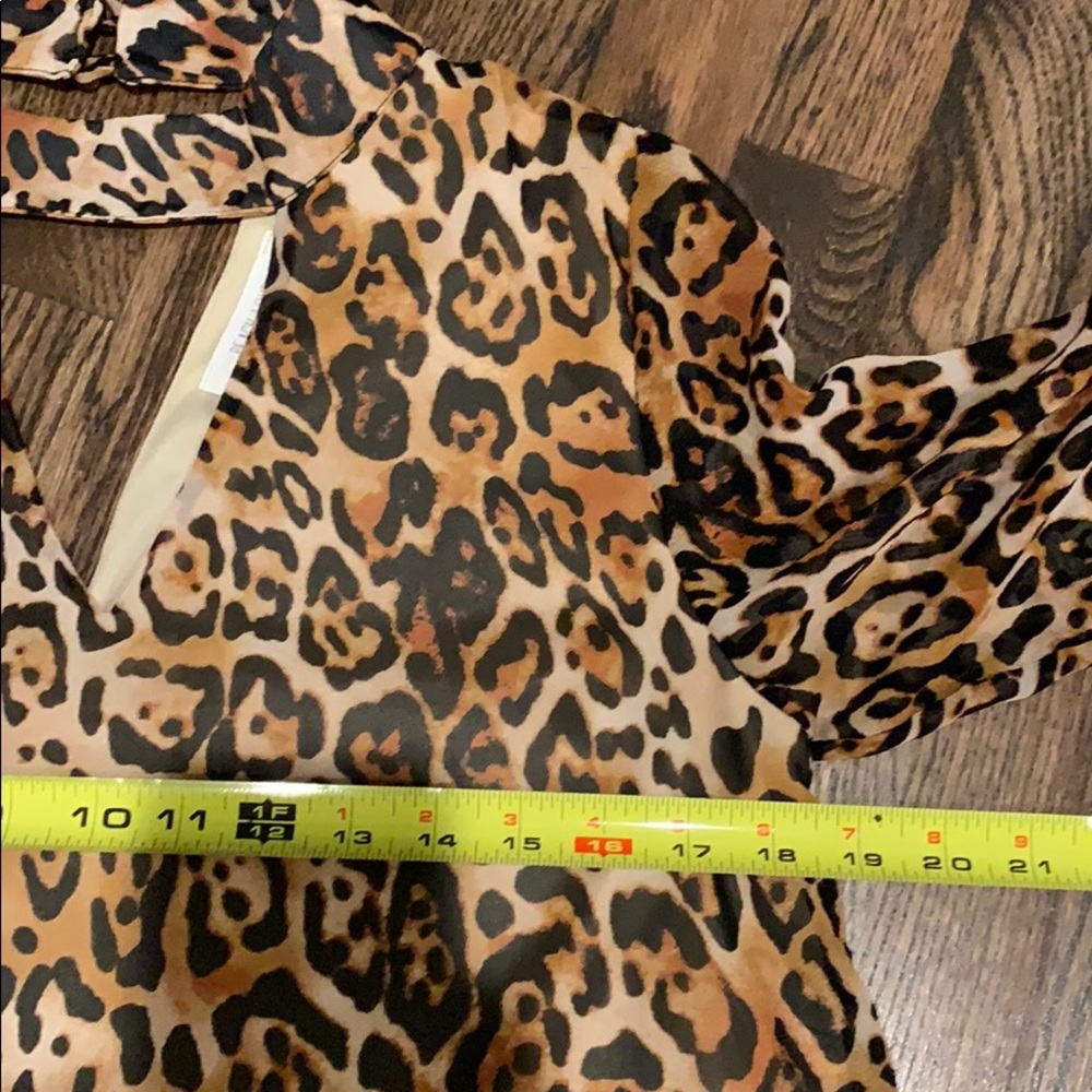 Peach Love animal print dress - Picture 9 of 13